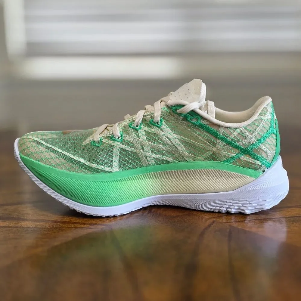 Under Armour Flow Velociti Elite 2 Running Shoes Women's 8.5 White Green 3027338